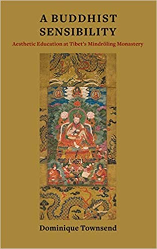 Book cover with Buddhist thangka and title