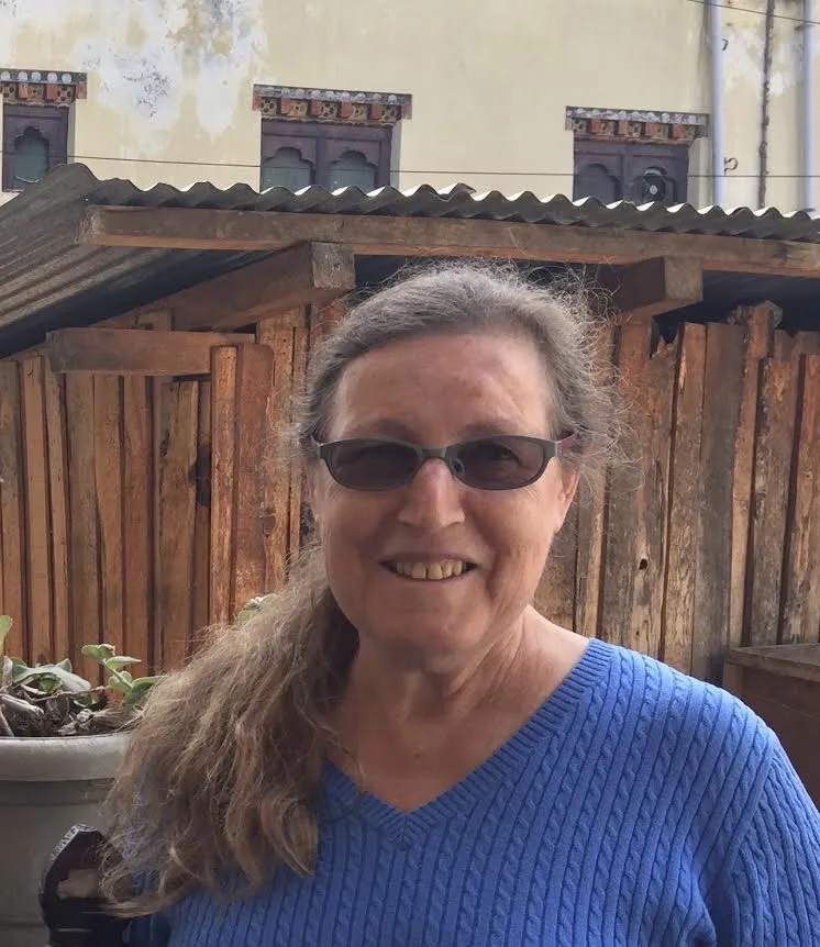 Photo of author in Bhutan