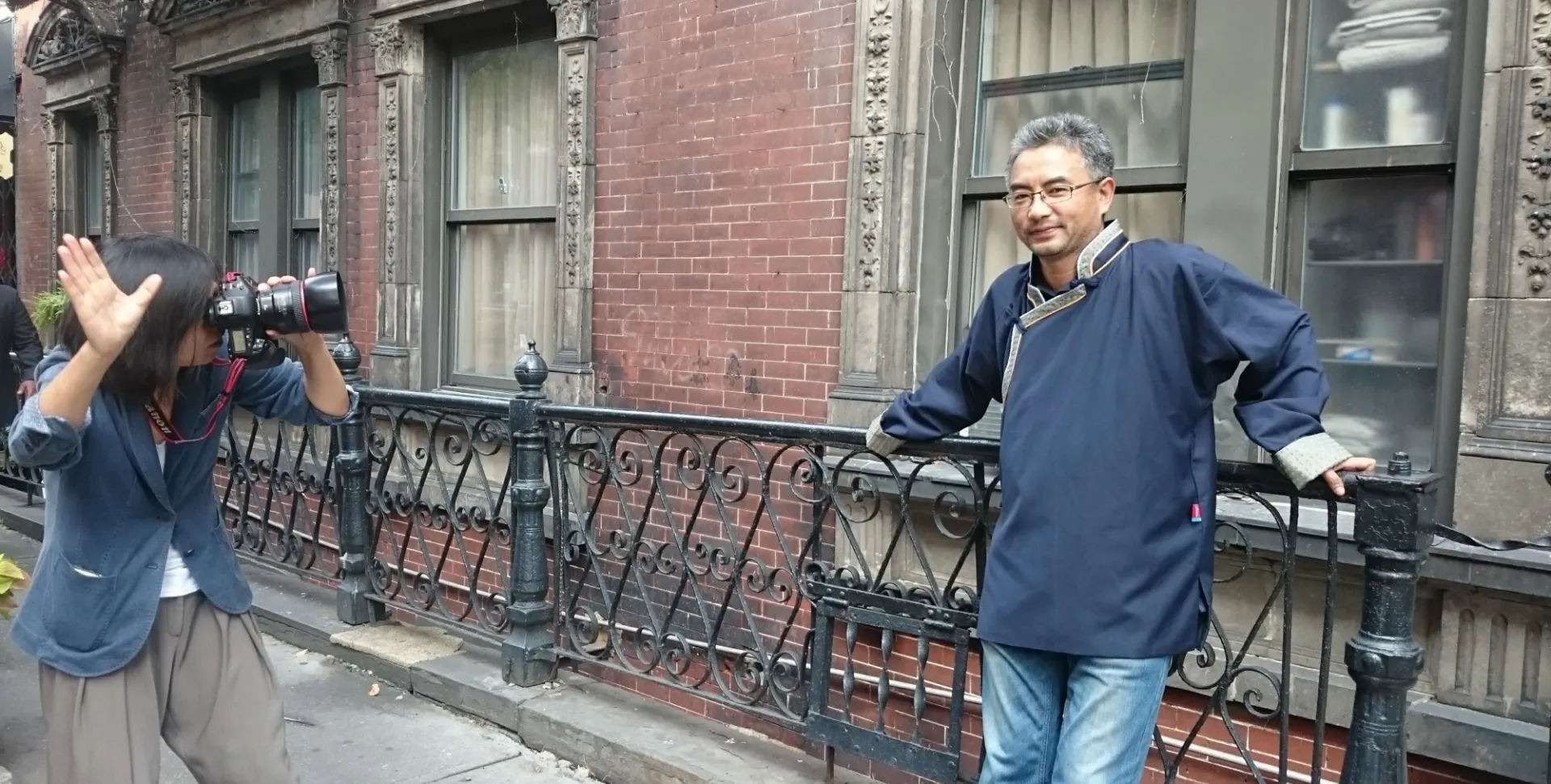 Pema Tseden photographed by NYC photographer